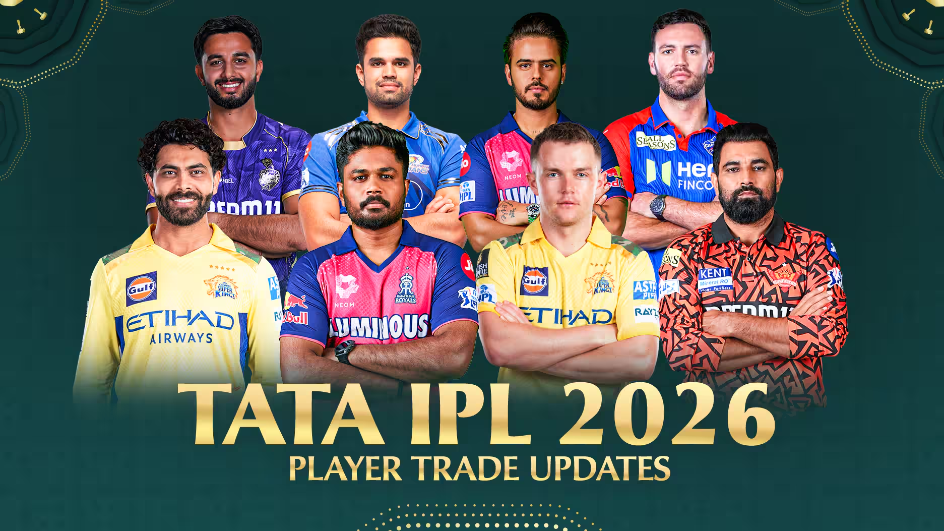 IPL 2026 all teams and captains - fairwin77